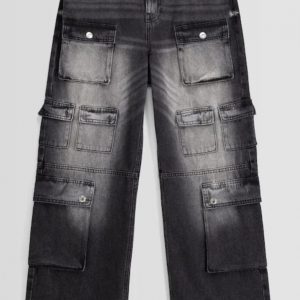 Denim jeans , multiple pockets