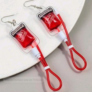 Pendientes: corazones de amor